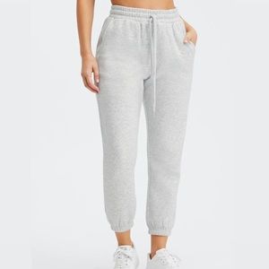 Fabletics Light Grey Heather Sweatpants